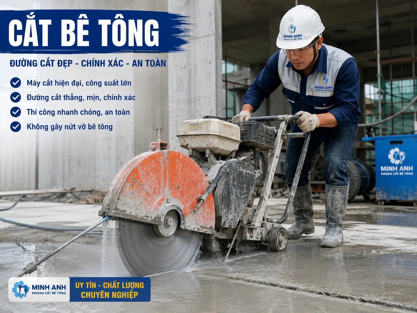 Cắt bê tông