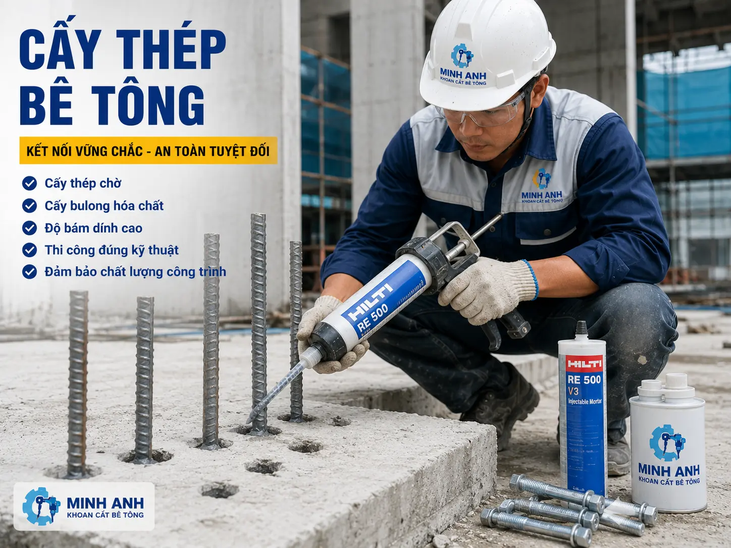 Cấy thép