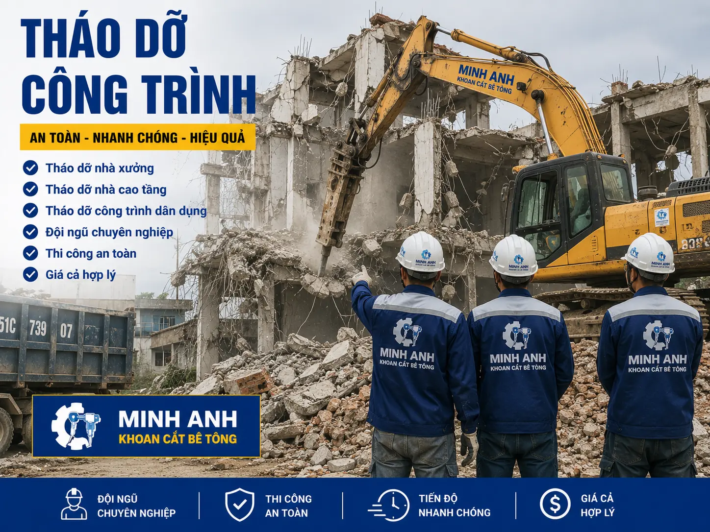 Tháo dỡ công trình
